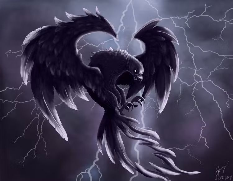 Xuất hiện trong nghệ thuật hiện đại. Nhiều họa sĩ và nhà thiết kế châu Phi lấy cảm hứng từ hình tượng Impundulu. Ảnh: twimg.com.