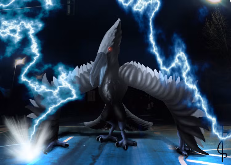 Hút máu để sống. Một số câu chuyện nói rằng Impundulu uống máu người như ma cà rồng. Ảnh: redd.it.