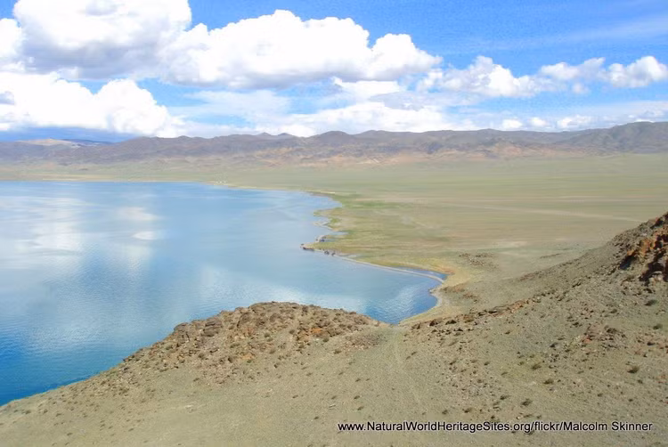 Biểu tượng thiên nhiên hoang dã. Với cảnh quan ngoạn mục và sự nguyên sơ, Uvs Nuur được coi là một trong những biểu tượng tự nhiên đáng tự hào của Mông Cổ. Ảnh: naturalworldheritagesites.org.