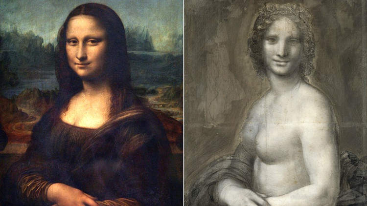 5. Có nhiều phiên bản khác của Mona Lisa trên thế giới. Ít nhất 10 bản sao cổ tồn tại – trong đó có phiên bản "Mona Lisa khỏa thân" và bản "Mona Lisa trẻ" gây tranh cãi về nguồn gốc và thời điểm vẽ. Ảnh: BBC.