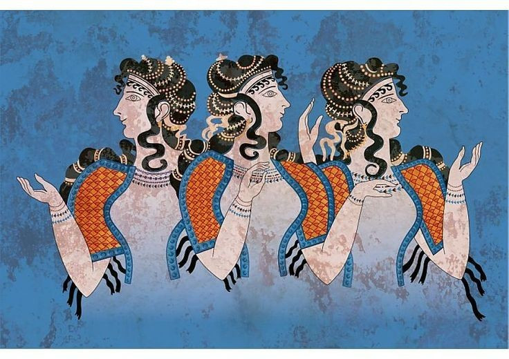 Khái niệm “không chiến tranh” vẫn gây tranh luận. Một số học giả cho rằng Minoan không hoàn toàn hòa bình, nhưng rõ ràng họ khác biệt khi đặt kinh tế, nghi lễ và biển cả lên trên bạo lực quân sự. Ảnh: Pinterest.