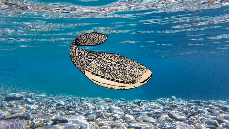 Không có hàm. Đây là loài cá cổ không hàm, chỉ có miệng tròn đơn giản để hút thức ăn. Ảnh: przystaneknauka.us.edu.pl.