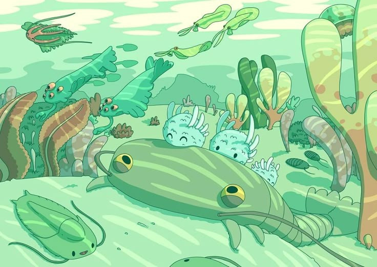 Mảnh ghép quan trọng của lịch sử tiến hóa. Nhờ cấu trúc cơ thể và đặc điểm sinh học, Sidneyia giúp các nhà khoa học hiểu rõ hơn về sự đa dạng và phức tạp của hệ sinh thái biển cổ đại. Ảnh: Pinterest.