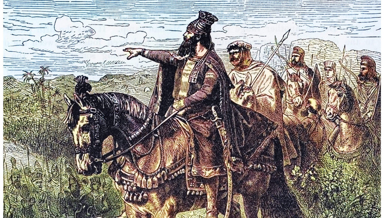 5. Thể hiện chiến lược chinh phục thông minh của Cyrus. Không chỉ nhờ quân sự, Cyrus còn vận dụng chiến tranh tâm lý, tận dụng bất mãn trong nội bộ Babylon để lôi kéo các tầng lớp dân cư và chính quyền địa phương ủng hộ hoặc đứng ngoài cuộc chiến. Ảnh: modernagejournal.com.