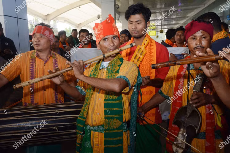 Lịch sử đấu tranh vì quyền tự trị. Trong thế kỷ 20, người Bodo đã tham gia nhiều phong trào đòi quyền tự trị nhằm bảo vệ văn hóa và quyền lợi chính trị. Sự ra đời của Khu tự trị Bodoland đánh dấu bước tiến quan trọng trong quá trình này. Ảnh: shutterstock.com.