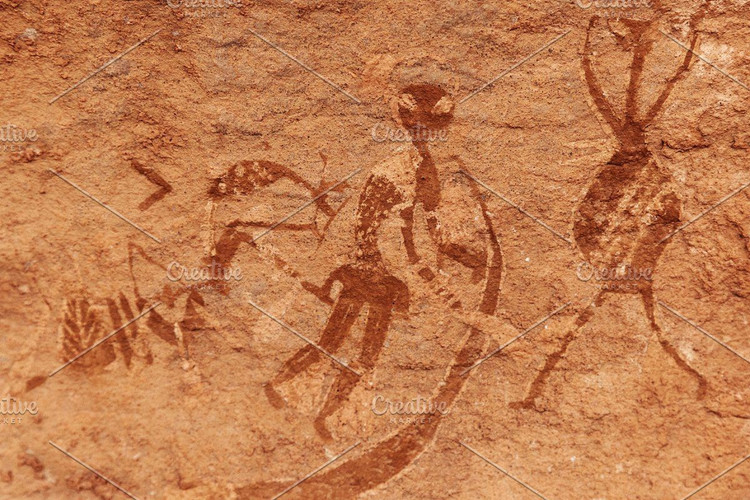 Kho tranh đá khổng lồ. Nơi đây chứa hơn 15.000 bức tranh và chạm khắc đá, mô tả đời sống con người, động vật và môi trường từ hàng nghìn năm trước. Ảnh: Pinterest.