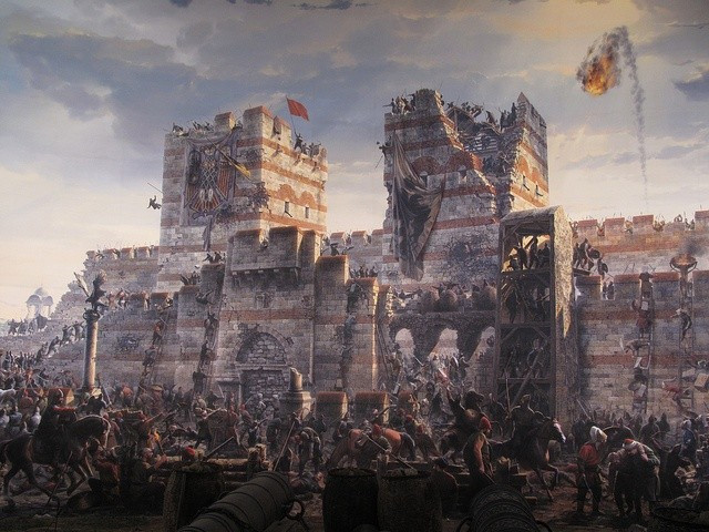 6. Sự thất thủ gây chấn động toàn châu Âu. Tin tức về sự sụp đổ của Constantinople đã khiến cả châu Âu rúng động, đặc biệt là vì đây từng là trung tâm của Cơ đốc giáo phương Đông suốt hơn một thiên niên kỷ. Ảnh: Pinterest.