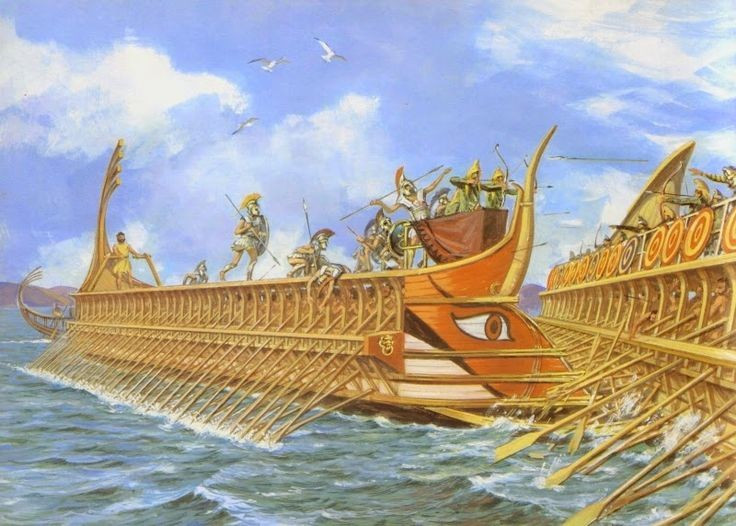 Xảy ra vào ngày 10/3/241 TCN. Trận chiến diễn ra gần quần đảo Aegates, ngoài khơi phía Tây đảo Sicilia của Italia ngày nay. Ảnh: Pinterest.