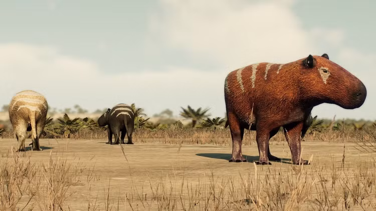 Hầu như không có kẻ thù tự nhiên. Kích thước khổng lồ giúp chúng tránh được phần lớn thú săn mồi thời đó. Ảnh: ytimg.com.