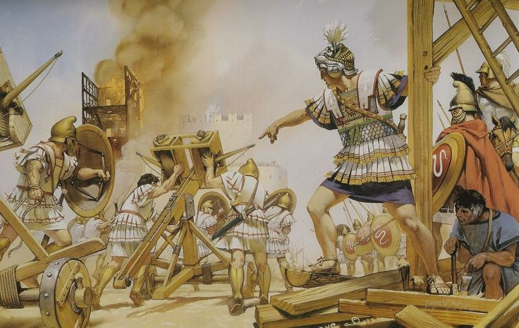 7. Cuộc tấn công cuối cùng rất tàn khốc. Khi quân Macedonia tràn vào thành, hàng nghìn cư dân Tyre bị giết hoặc bắt làm nô lệ, phản ánh sự giận dữ của Alexander sau nhiều tháng công thành nhọc nhằn. Ảnh: Pinterest.
