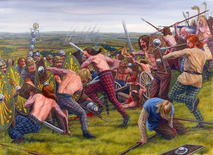 Tướng Gnaeus Julius Agricola chỉ huy quân La Mã. Agricola là chỉ huy quân La Mã, nổi tiếng với chiến lược cẩn trọng nhưng quyết liệt trong việc mở rộng lãnh thổ. Ảnh: Pinterest.