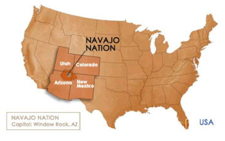 Sở hữu khu tự trị lớn nhất nước Mỹ. Khu tự trị Navajo Nation trải dài trên ba bang Arizona, New Mexico và Utah, với diện tích rộng hơn nhiều quốc gia nhỏ. Ảnh: Pinterest.