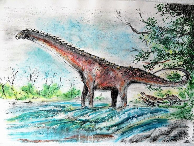 Hóa thạch được tìm thấy ở Patagonia, Argentina. Nhờ đó, loài khủng long này được đặt tên Patagotitan – nghĩa là “người khổng lồ của Patagonia”. Ảnh: Pinterest.