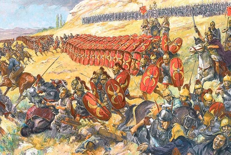 Kết cục bi thảm cho người Caledonia. Tacitus viết rằng khoảng 10.000 chiến binh Caledonia thiệt mạng, trong khi La Mã chỉ mất 360 binh sĩ. Ảnh: Pinterest.