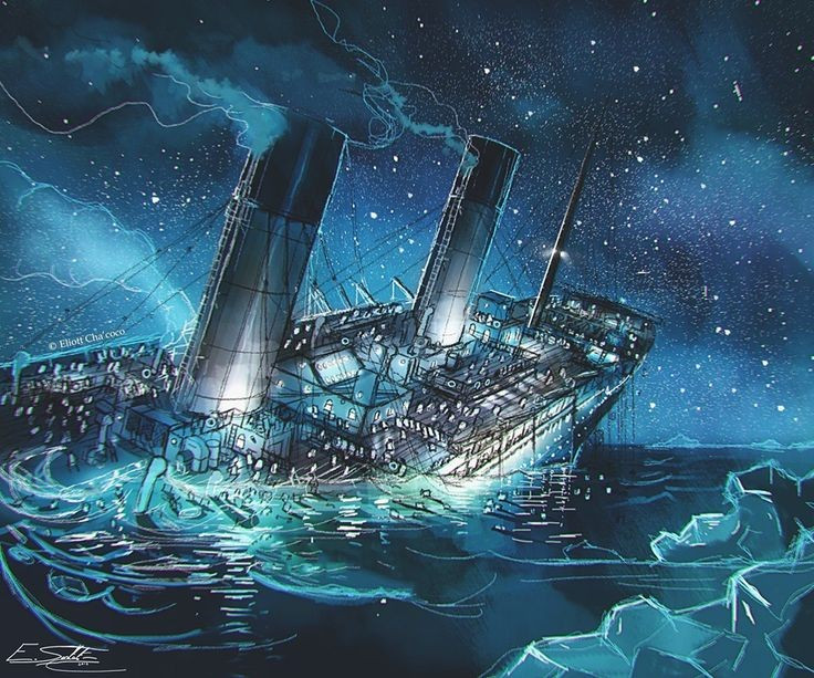 1. Titanic và lời nguyền của xác ướp. Có lời đồn rằng tàu Titanic đã vận chuyển một xác ướp Ai Cập “mang lời nguyền chết chóc” và đó là nguyên nhân gây ra thảm họa. Dù đã bị bác bỏ, câu chuyện vẫn lan truyền rộng rãi nhiều năm sau. Ảnh: Pinterest.