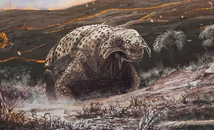 Sống chủ yếu ở vùng khô hạn. Các hóa thạch được tìm thấy tại Nga cho thấy chúng thích nghi với môi trường bán hoang mạc. Ảnh: Pinterest.