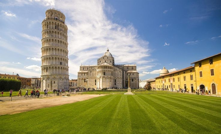 Galileo từng làm thí nghiệm tại đây. Theo giai thoại, nhà khoa học Galileo Galilei đã thả hai quả cầu từ tháp để chứng minh quy luật rơi tự do. Ảnh: Pinterest.