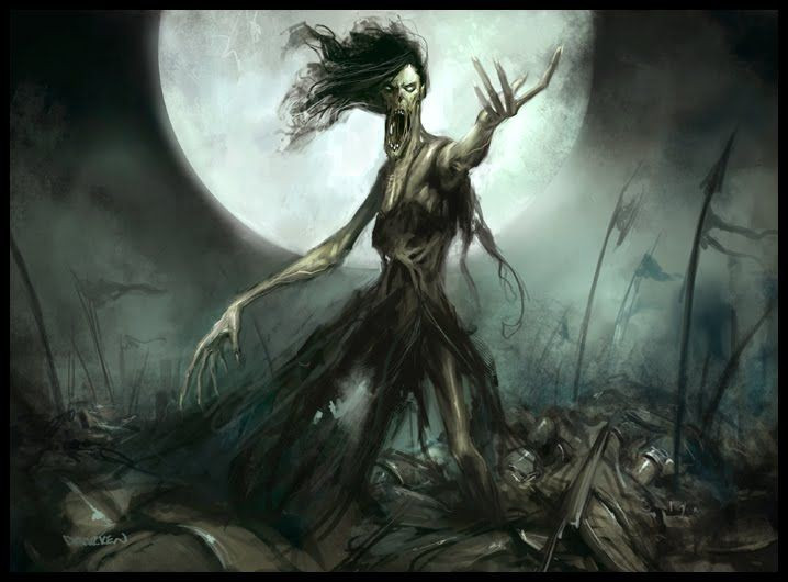 Xuất phát từ thần thoại Celtic. Banshee có nguồn gốc trong văn hóa dân gian Ireland và Scotland, gắn liền với niềm tin về linh hồn gia tộc. Ảnh: Pinterest.