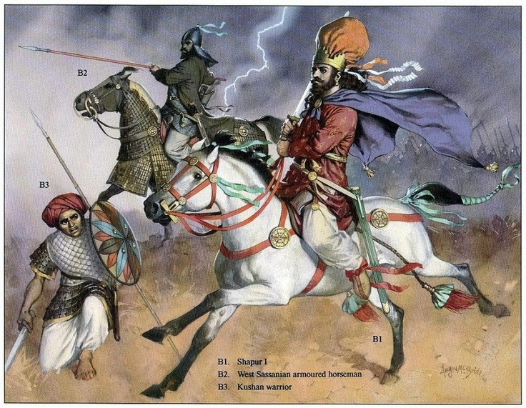 8. Trận Edessa khẳng định sức mạnh của Sassanid trong khu vực. Chiến thắng vang dội này giúp Shapur I củng cố vị thế và khiến các cường quốc xung quanh e dè, đồng thời khẳng định Ba Tư là đối thủ đáng gờm nhất của La Mã ở phương Đông. Ảnh: Pinterest.