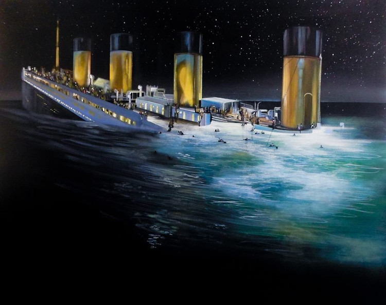 2. Cuốn tiểu thuyết “dự đoán” thảm họa Titanic. Năm 1898 – tức 14 năm trước khi Titanic chìm – nhà văn Morgan Robertson đã viết cuốn “Futility, or the Wreck of the Titan”, kể về một con tàu tên Titan bị đắm sau khi va phải băng trôi ở Bắc Đại Tây Dương. Những điểm tương đồng đến đáng sợ khiến nhiều người tin rằng đó là một lời tiên tri. Ảnh: Pinterest.