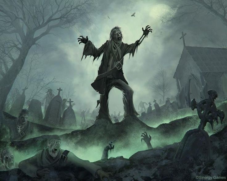 Ảnh hưởng tới văn hóa đại chúng. Hình tượng Nzambi đã truyền cảm hứng cho nhiều câu chuyện kinh dị về zombie trong văn hóa hiện đại. Ảnh: Pinterest.