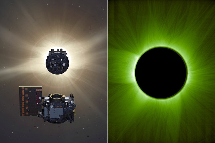 Vành nhật hoa là vùng bí ẩn, có nhiệt độ cao bất thường và là nơi phát sinh các vụ phun trào có thể gây ảnh hưởng mạnh đến Trái Đất. Ảnh: ESA.