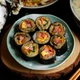 Tận dụng bánh chưng sau Tết làm kimbap, ngon lạ miệng