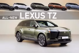Lexus TZ 2027 - SUV hạng sang điện được xác nhận sẽ bán ở Việt Nam
