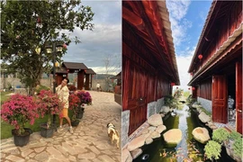 Biệt phủ xanh mướt của nghệ sĩ Hoàng Mập giữa cao nguyên Lâm Đồng