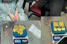 Hải quan Nội Bài phát hiện gần 13kg nghi là vàng giấu trong hành lý