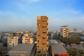 Độc đáo tòa nhà chống nóng 40°C tại Ấn Độ