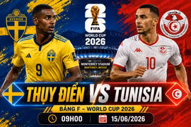 Nhận định Thụy Điển vs Tunisia: Đại diện Bắc Âu chiếm ưu thế