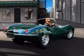 Ngắm Jaguar XKSS 1957 siêu hiếm của cố diễn viên Steve McQueen