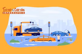 [INFOGRAPHIC] 10 dự án chống ngập khẩn cấp ở Hà Nội