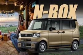 Vén màn phiên bản mới của "xe hộp diêm" Honda N-Van, từ 259 triệu đồng