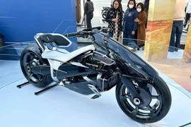 Honda EV Outlier - môtô thiết kế đi trước thời đại xuất hiện tại Hà Nội