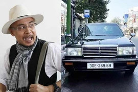 Chi tiết xe Nissan Cedric cổ lỗ sĩ của "Qua" Đặng Lê Nguyên Vũ