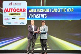 VinFast VF6 là “xe đáng tiền nhất năm” tại Autocar India Awards 2026