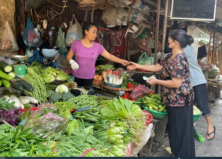 Gia rau xanh tang “phi ma” sau Bao so 3 Yagi