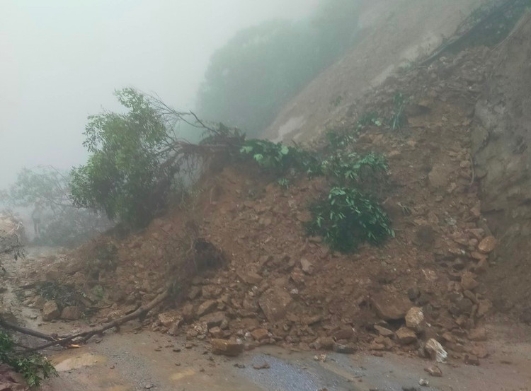 Sat lo gay tac nghen duong len Cua khau quoc te Cau Treo-Hinh-2