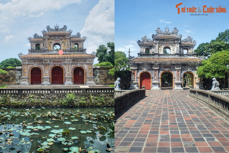 Loạt công trình kiến trúc để đời của vua Khải Định ở Huế - Hình 9 Loat cong trinh kien truc de doi cua vua Khai Dinh o Hue-Hinh-9