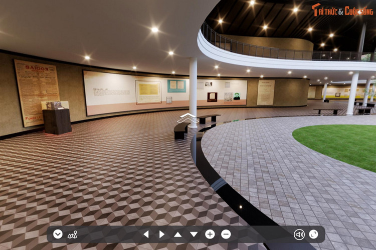 Thich thu voi trien lam 3D dac biet ve lich su bao chi Viet Nam-Hinh-4