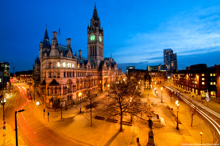 Manchester là thành phố du lịch nổi tiếng của nước Anh. Ảnh: VisitEngland.