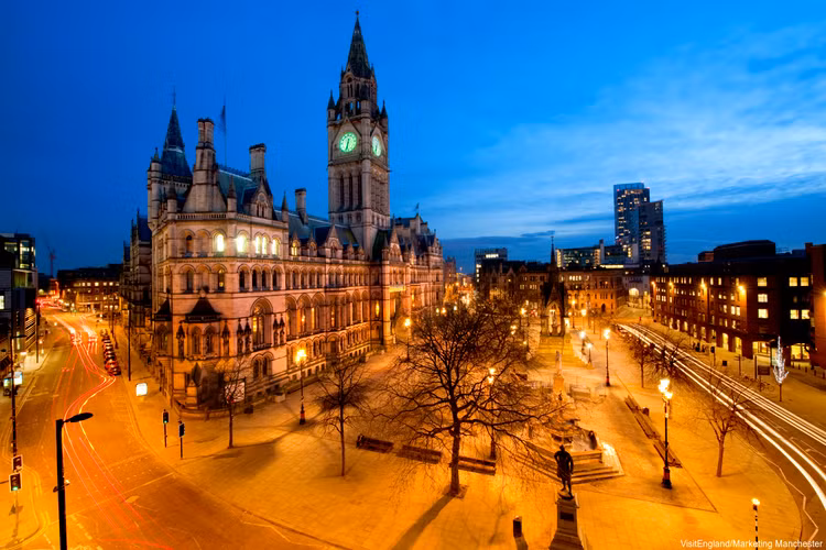 Manchester là thành phố du lịch nổi tiếng của nước Anh. Ảnh: VisitEngland.