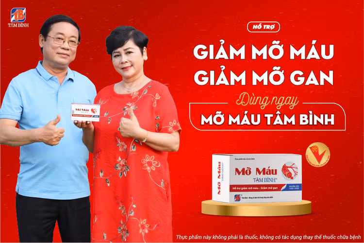 Hỗ trợ giảm mỡ máu, hạ mỡ gan – Nghệ sĩ Minh Hằng và Phú Thăng tin dùng Mỡ máu Tâm Bình