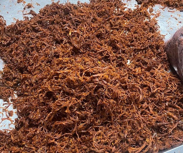 Loại thịt bò khô sợi giá rẻ chỉ 90.000 - 100.000 đồngkg