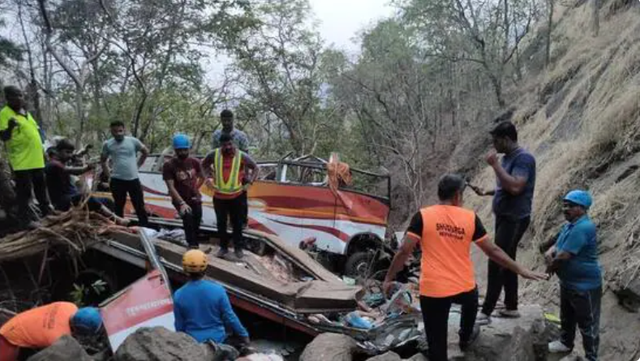 Hiện trường vụ tai nạn. Ảnh: Hindistan times