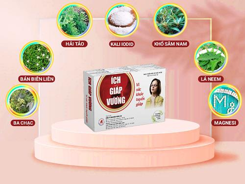 Ích Giáp Vương giúp cải thiện u tuyến giáp hiệu quả