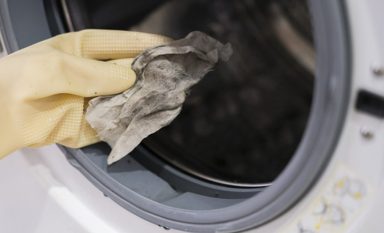 Làm sạch máy giặt bằng giấm trắng