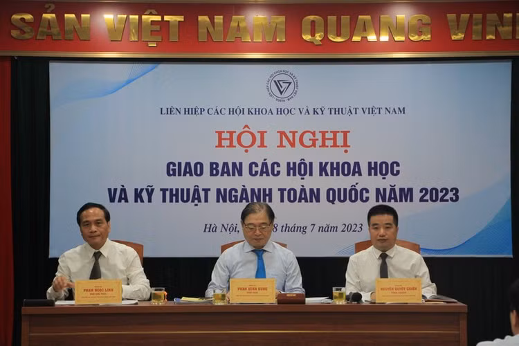 VUSTA tổ chức Hội nghị giao ban các Hội Khoa học và Kỹ thuật ngành toàn quốc năm 2023